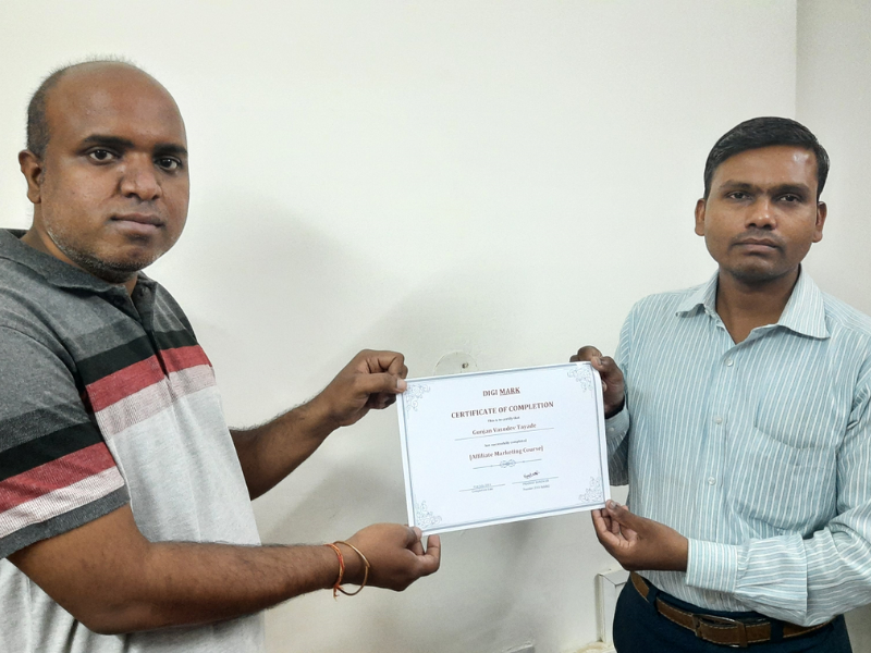 gunjan tayade digimark student