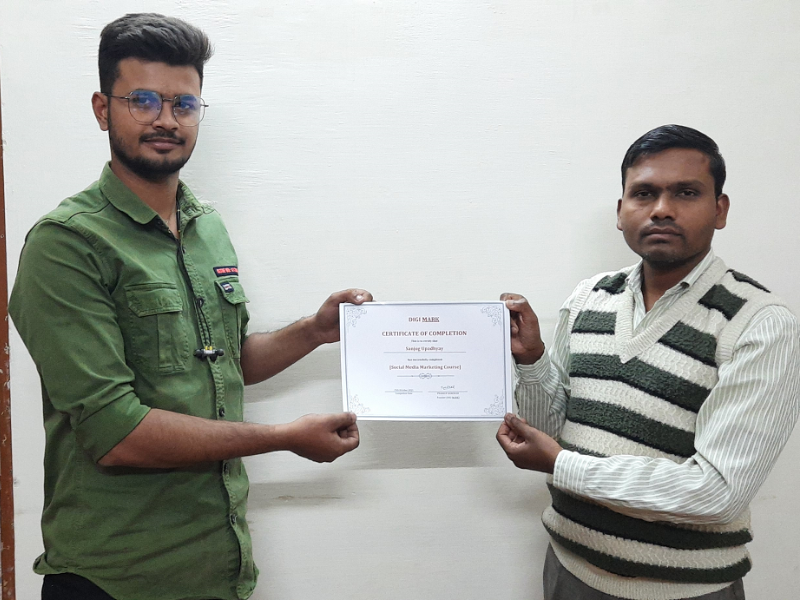 sanjog updhyay digimark student