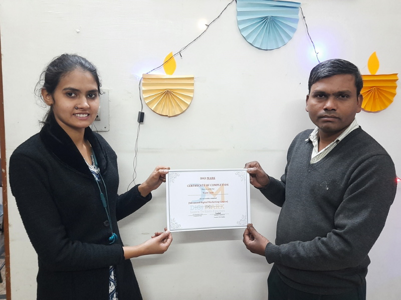 toshi jain digimark student